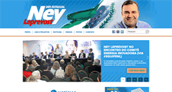 Desktop Screenshot of neyleprevost.com.br