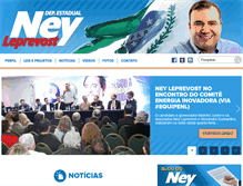 Tablet Screenshot of neyleprevost.com.br